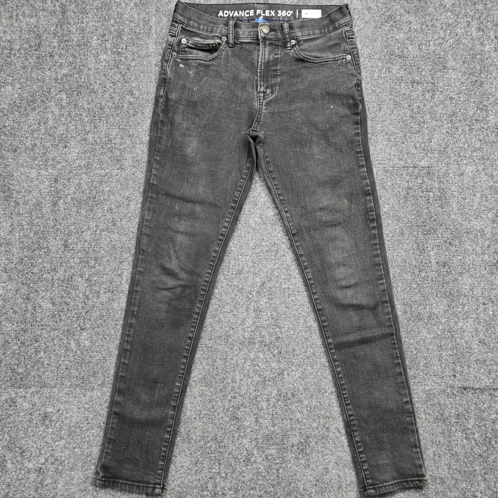 Arizona Jean Co Advance Flex 360 Skinny Jeans Washed Black Mens Size 29x32